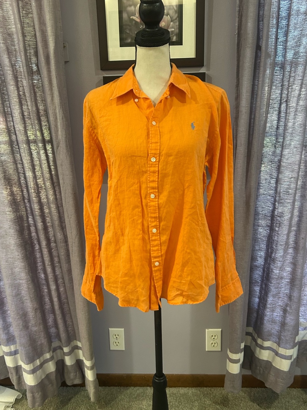 Ralph Lauren Button-Down Bamboo Shirt